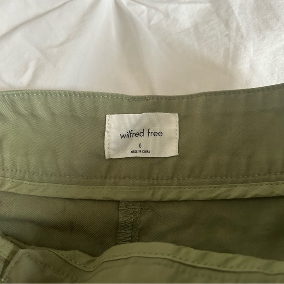NWOT Wilfred Free Green Balloon Pant Size 0 - Picture 6 of 6